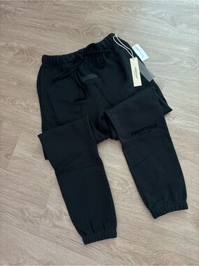 Black Essentials Jogger Sweatpants